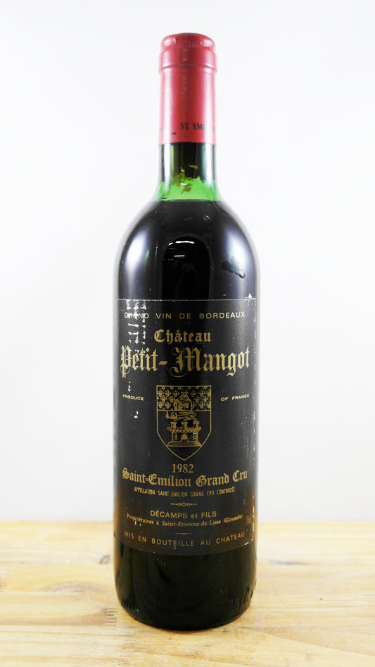 Vin Année 1982 Château Petit-Mangot