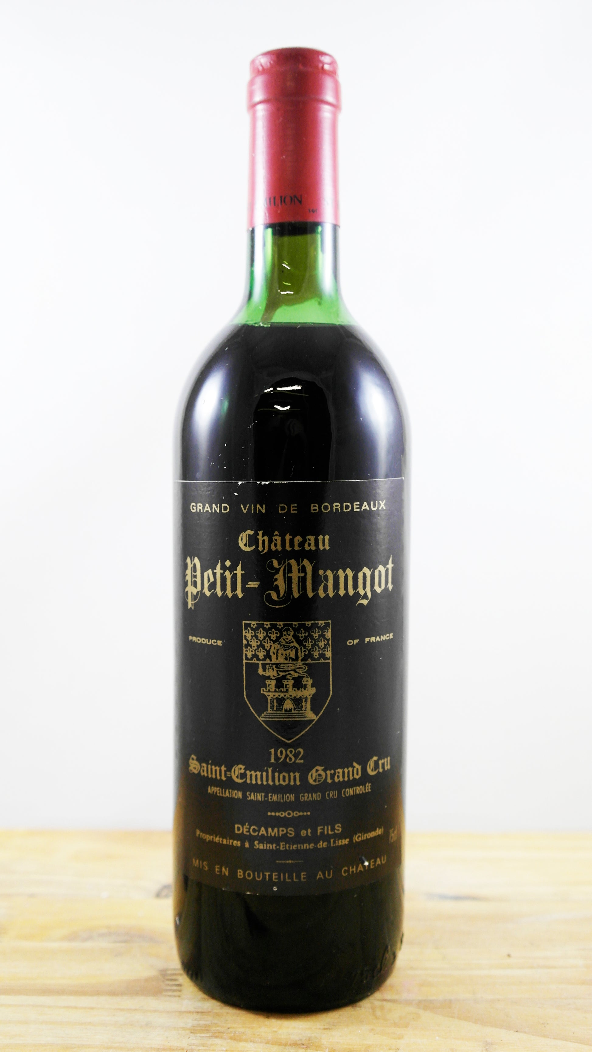 Vin Année 1982 Château Petit-Mangot