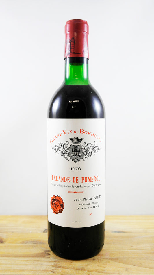 Vin Année 1970 Jean Pierre Pauty