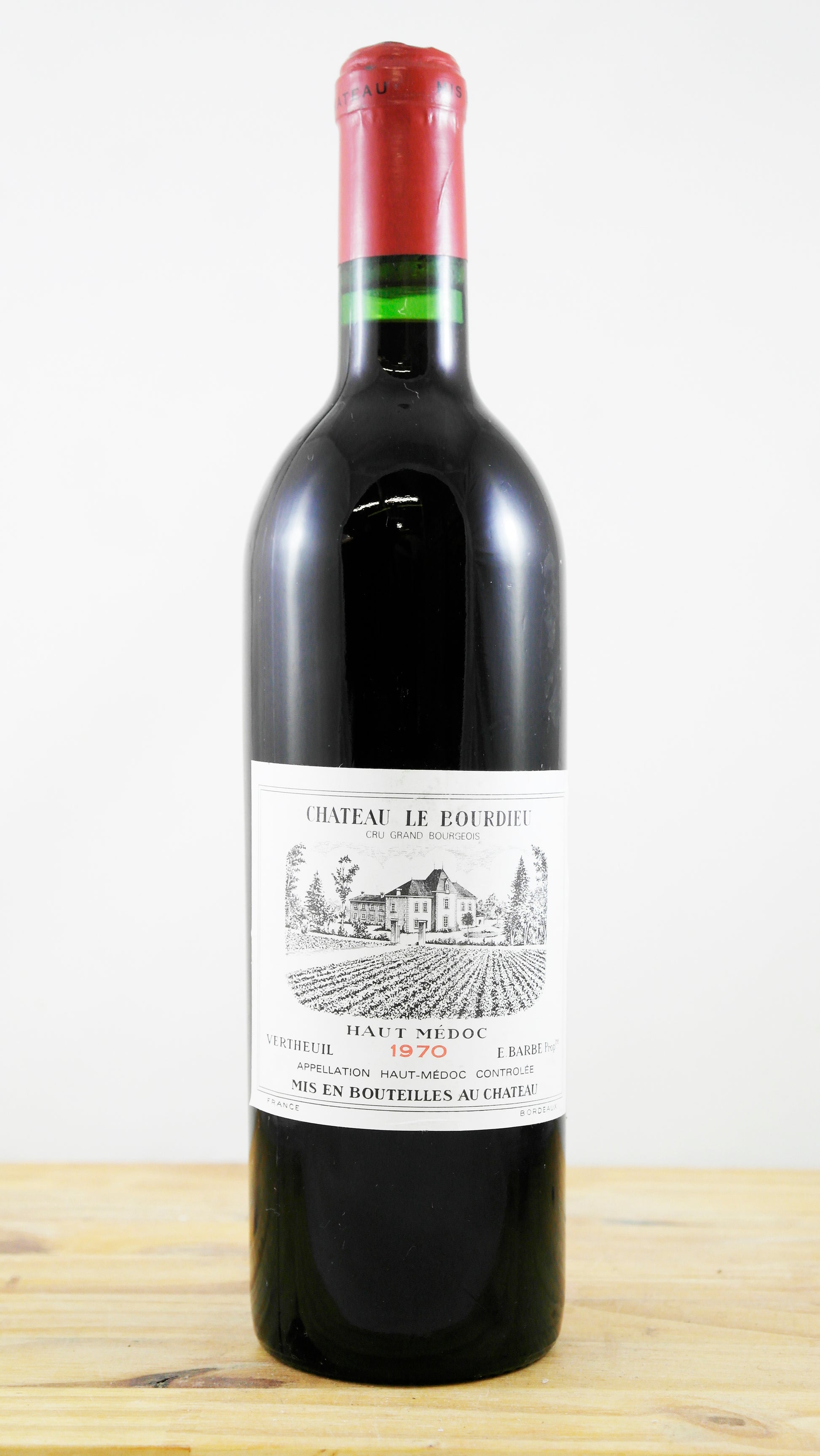 Vin Année 1970 Château Le Bourdieu