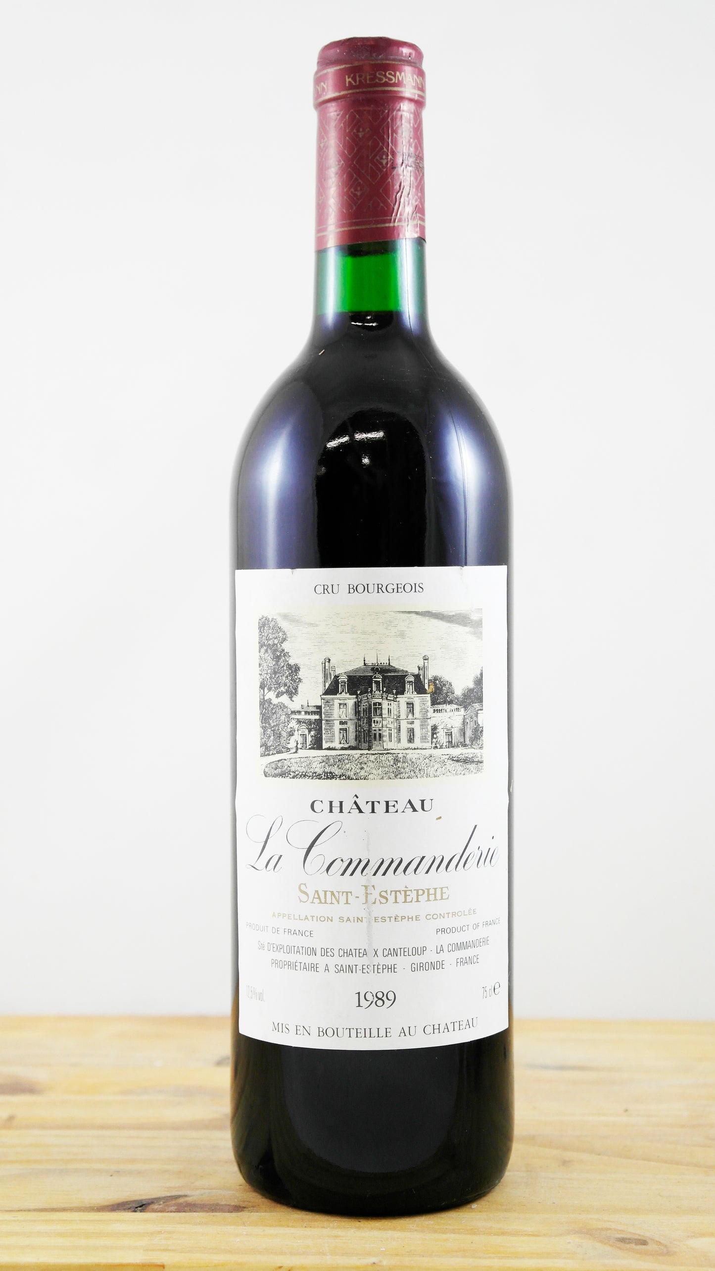 Vin Année 1989 Château La Commanderie