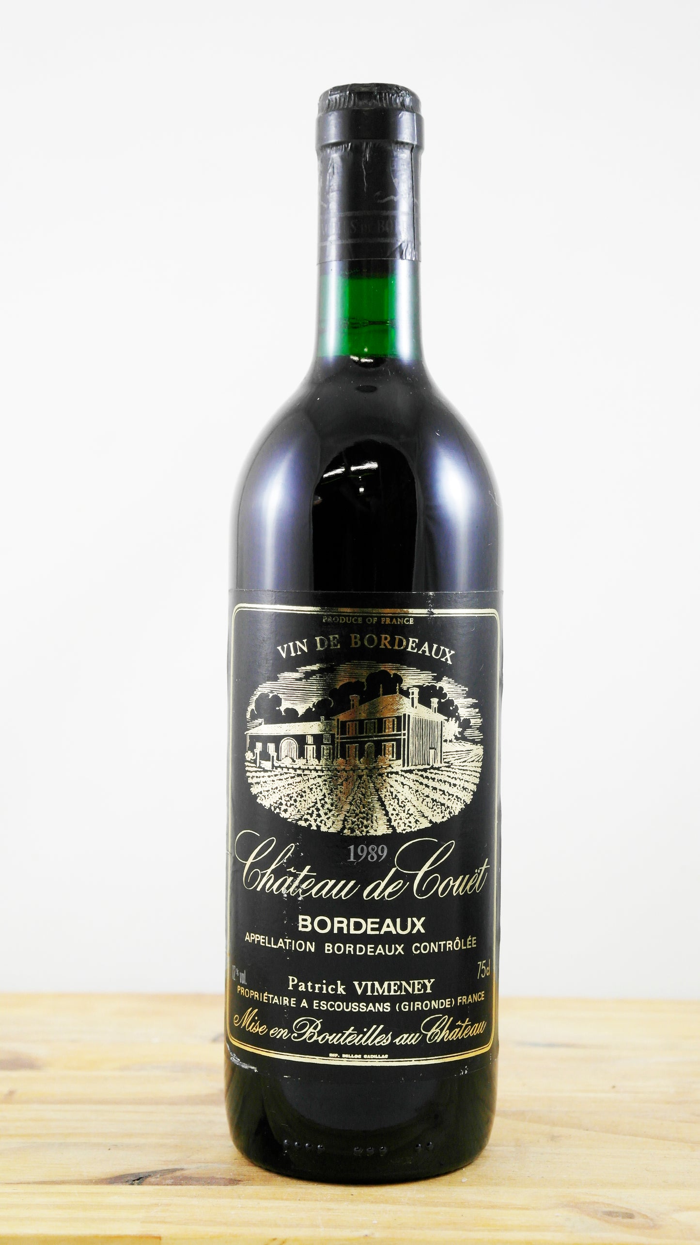 Vin Année 1989 Château du Couet
