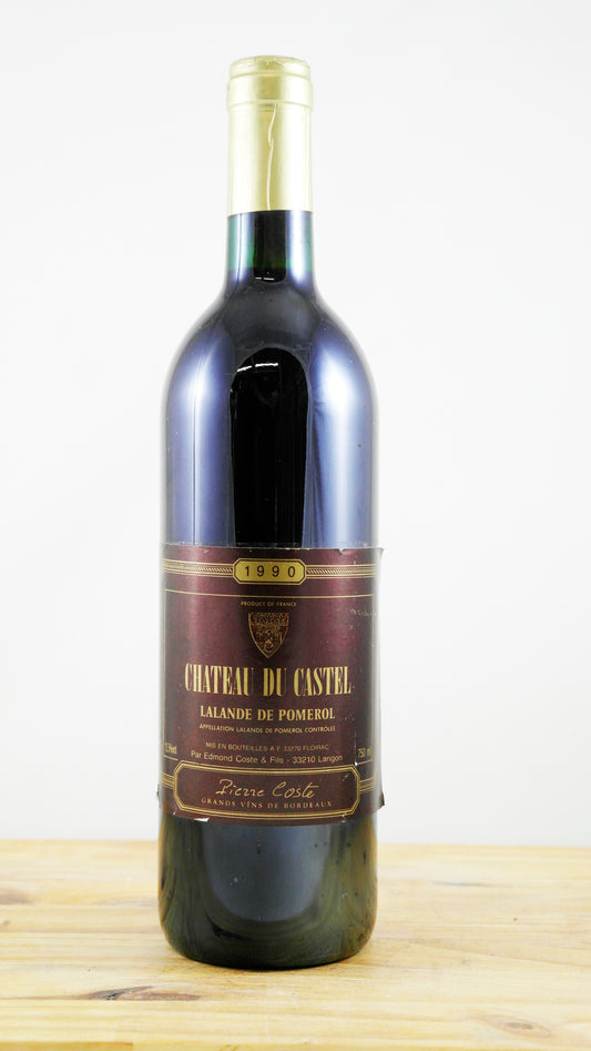 Vin Année 1990 Château du Castel