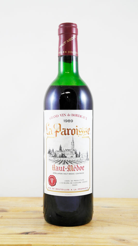 Vin Année 1989 La Paroisse