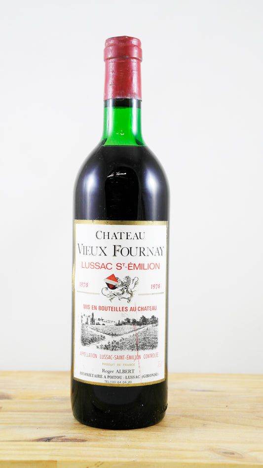 Vin Année 1978 Château Vieux Fournay