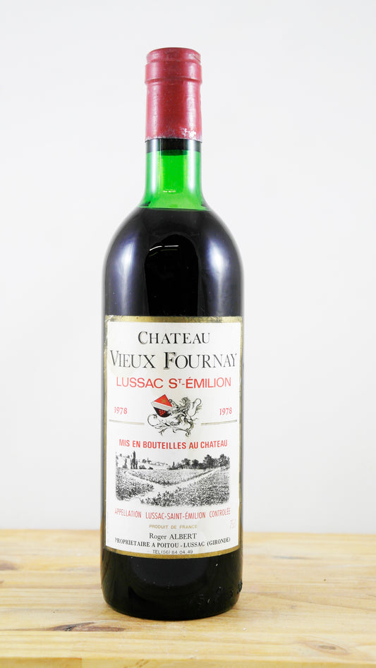 Vin Année 1978 Château Vieux Fournay