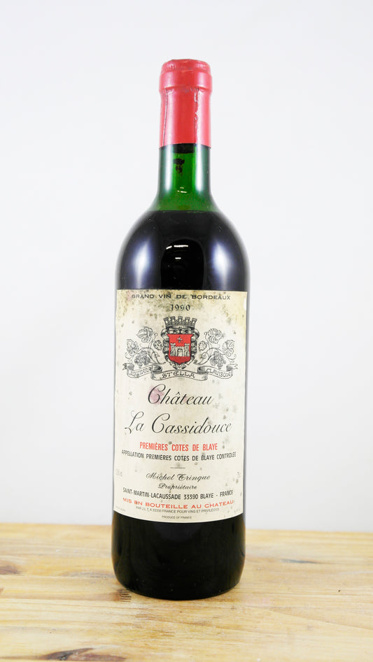 Vin Année 1990 Château La Cassidouce