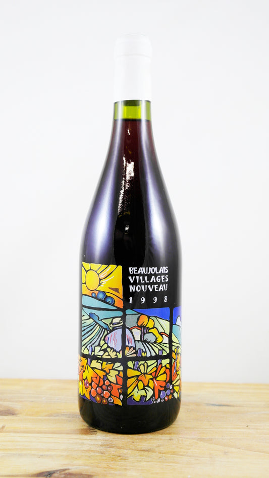 Vin Année 1998 Beaujolais Villages Nouveau