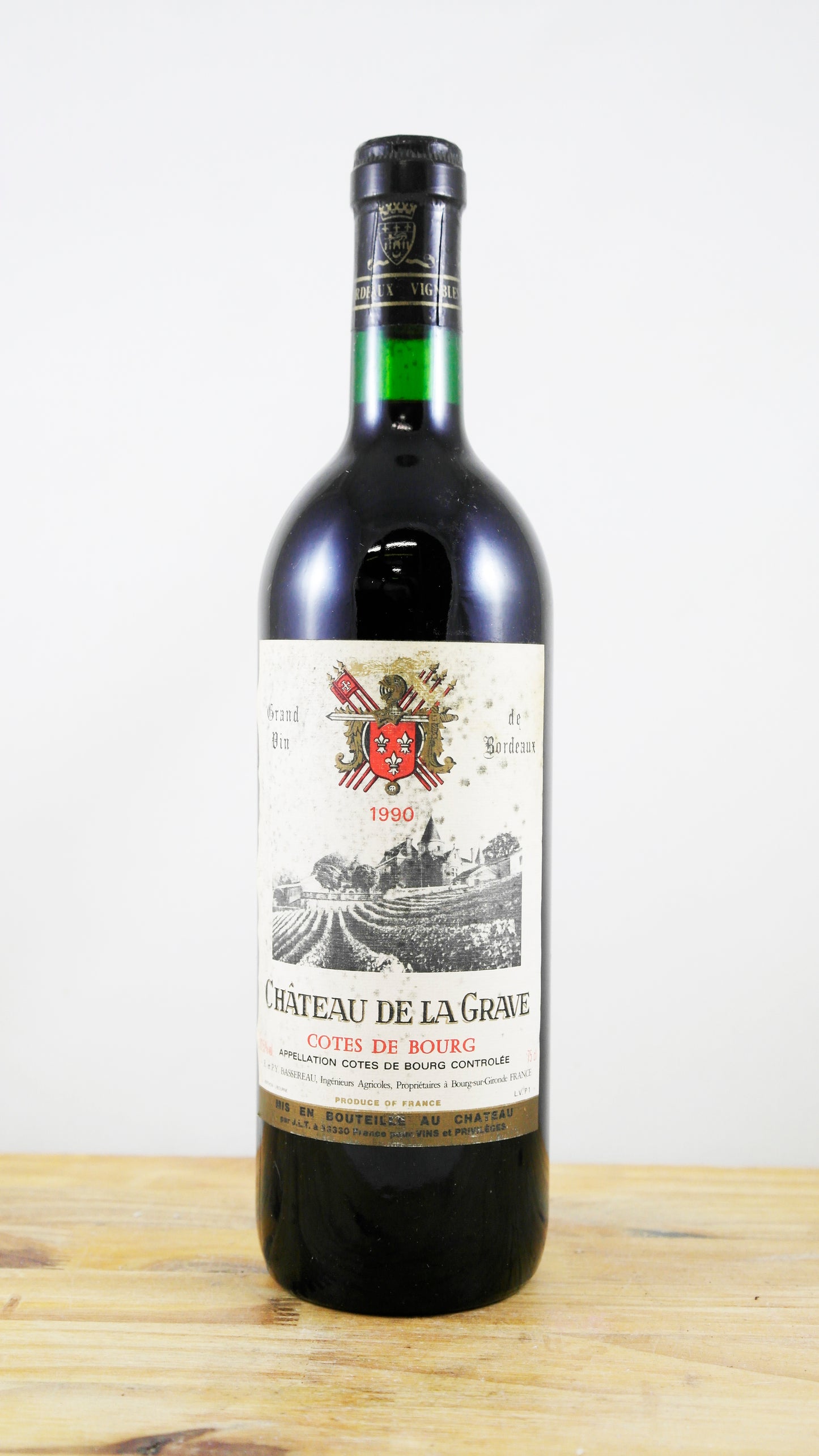 Vin Année 1990 Château de la Grave