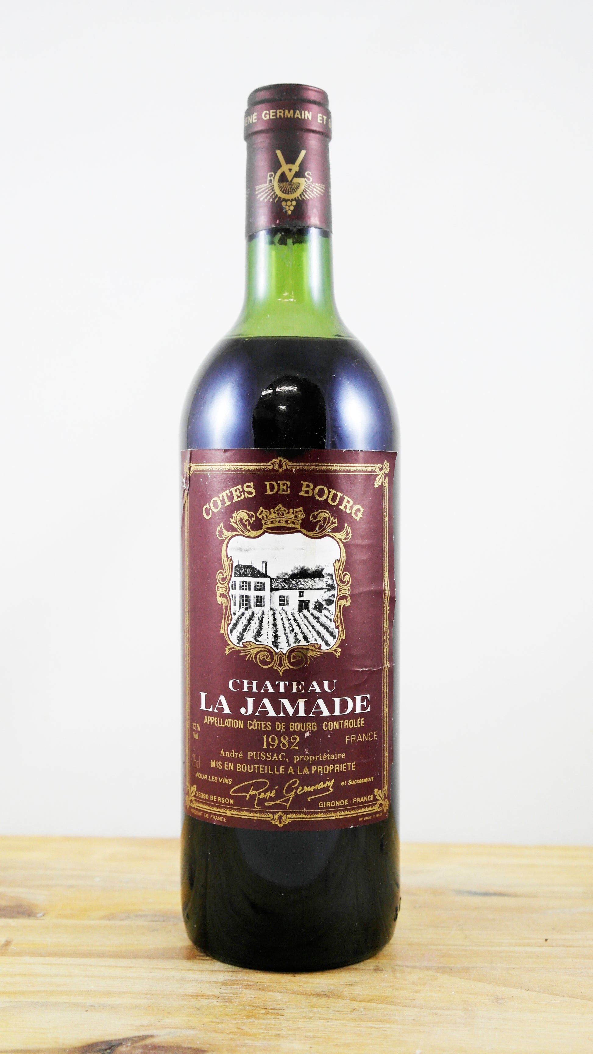 Vin Année 1982 Château La Jamade