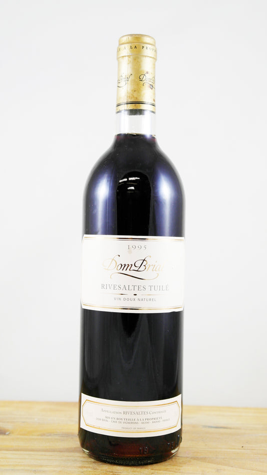 Vin Année 1995 DomBrial Rivesaltes Tuilé