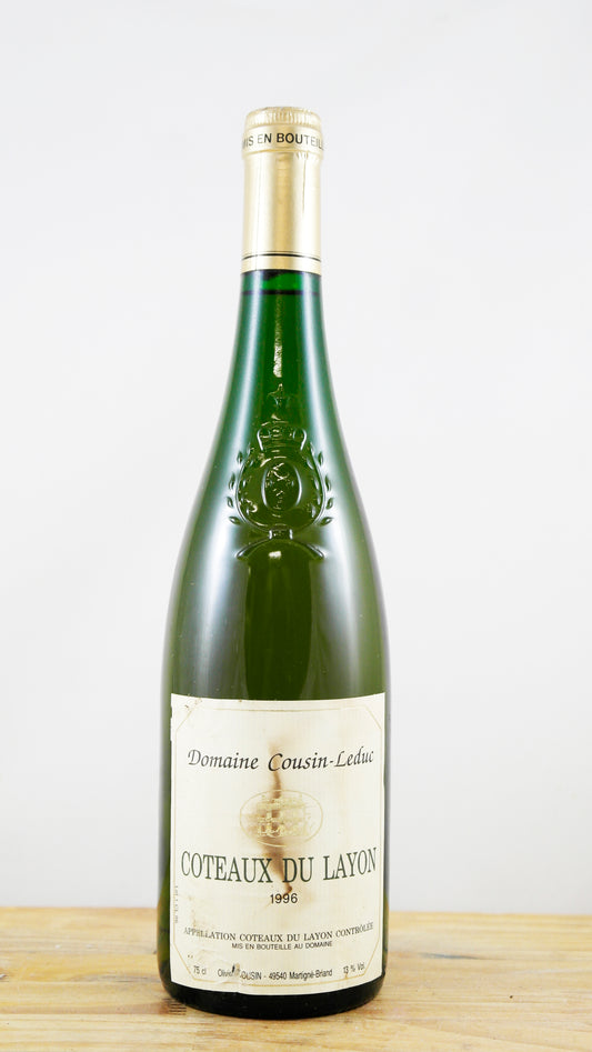 Vin Année 1996 Domaine Cousin-Leduc