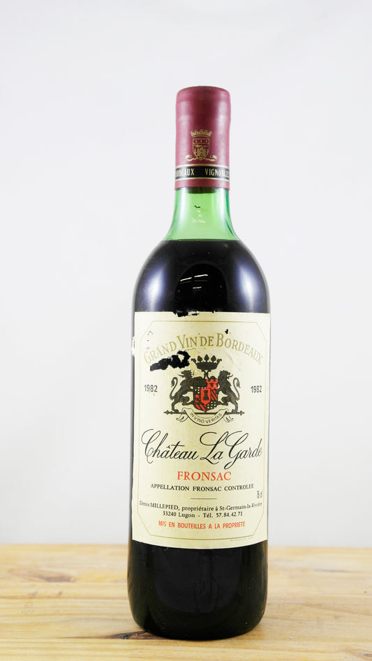 Vin Année 1982 Château La Garde