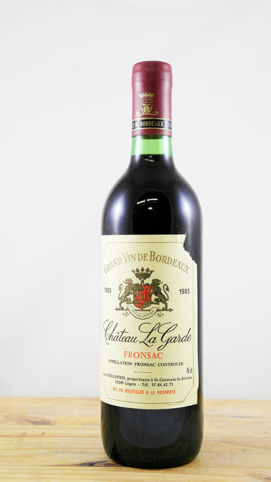 Vin Année 1985 Château La Garde