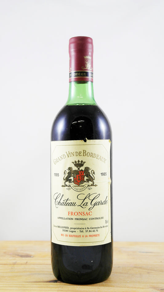 Vin Année 1985 Château La Garde
