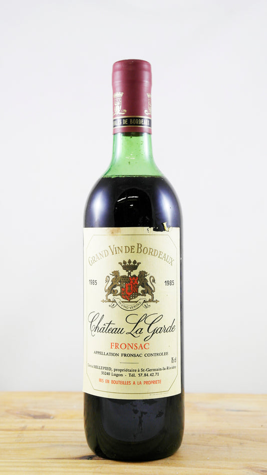 Vin Année 1985 Château La Garde