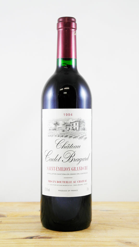 Vin Année 1994 Château Cadet Bragard