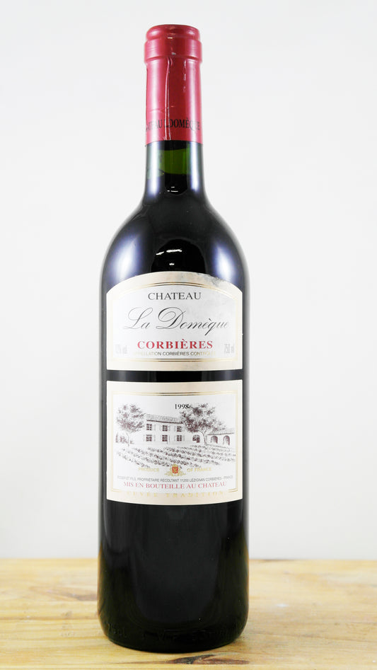 Vin Année 1998 Château La Domèque