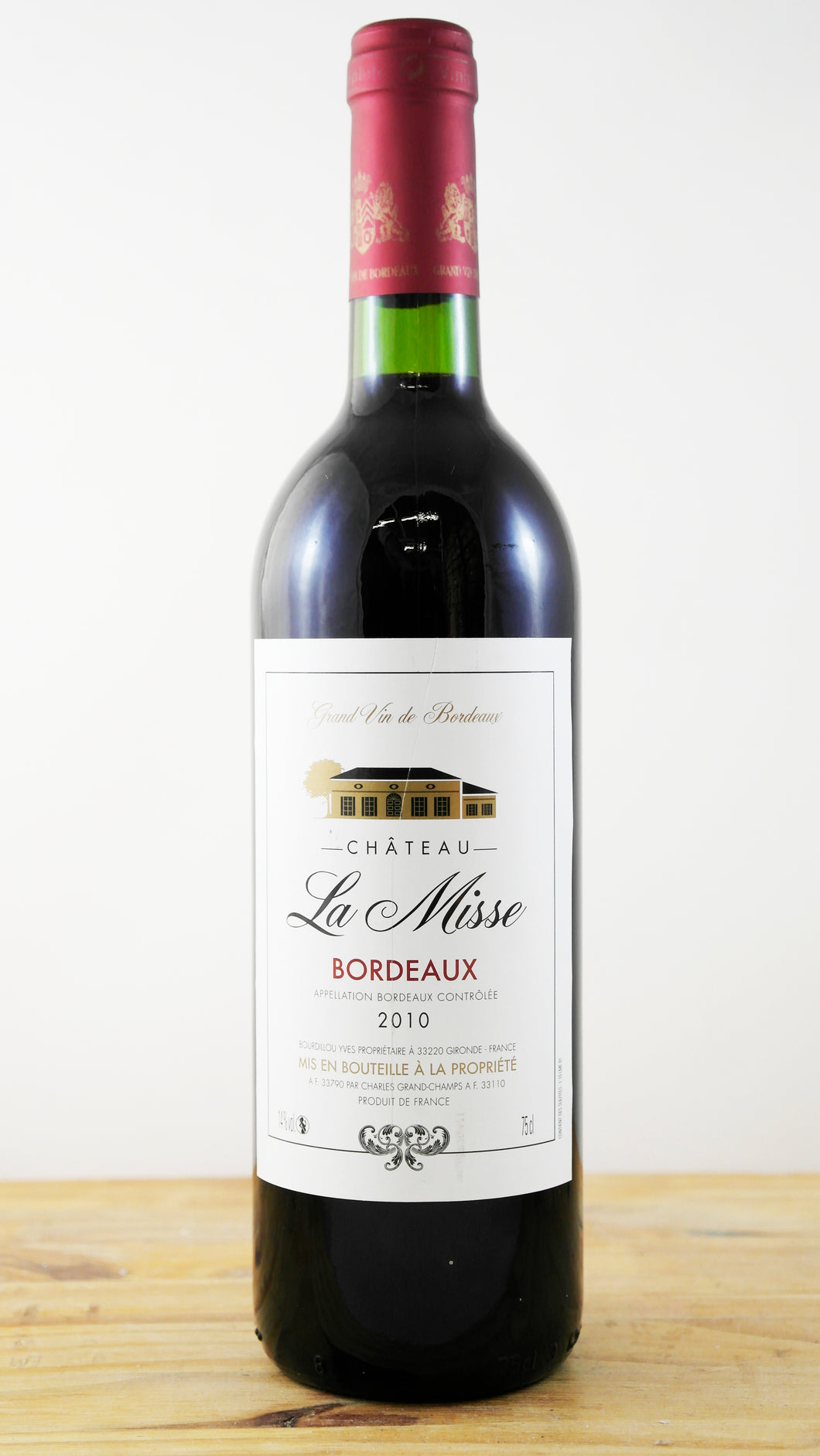 Vin Année 2010 Château La Misse