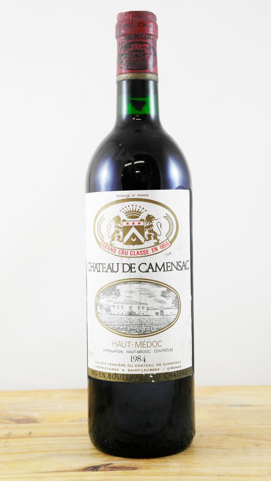 Vin Année 1984 Château Camensac