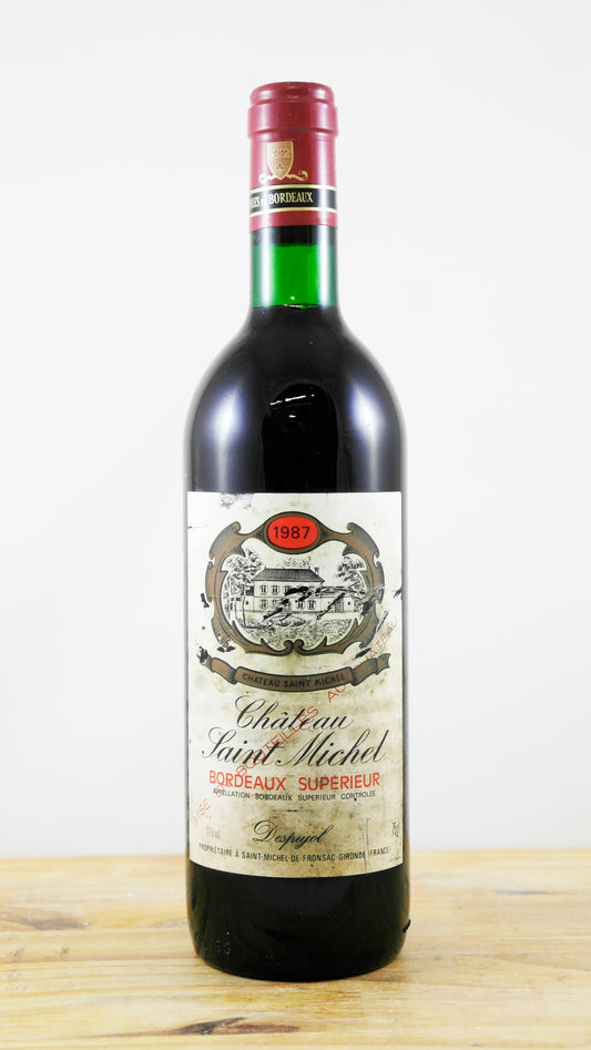 Vin Année 1987 Château Saint Michel