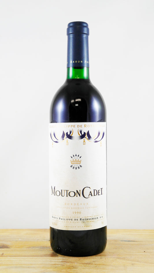Vin Année 1990 Mouton Cadet Rothschild