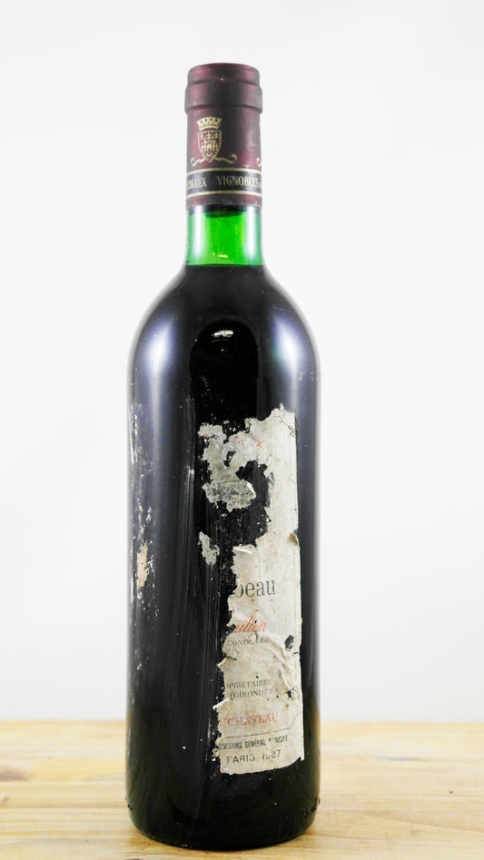 Vin Année 1985 Château Chambeau