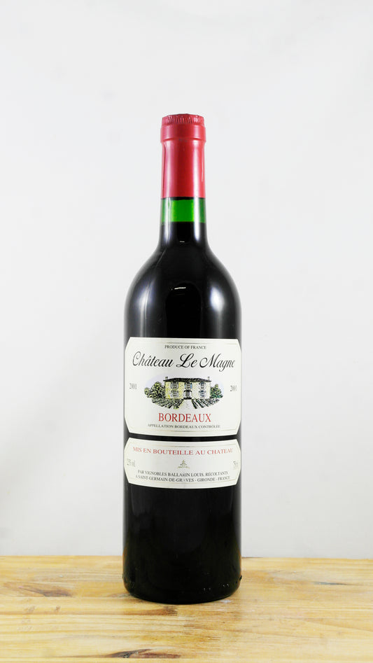 Vin Année 2001 Château Le Magne