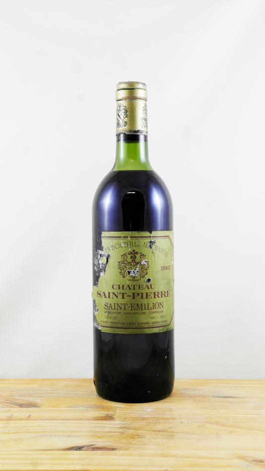 Vin Année 1982 Château Saint-Pierre