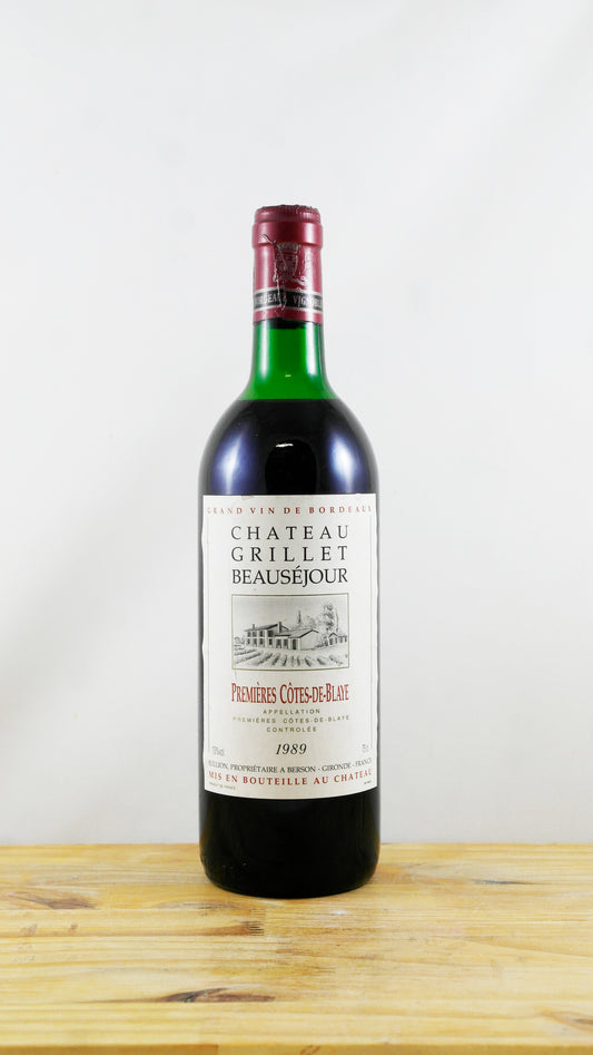 Vin Année 1989 Château Grillet Beauséjour