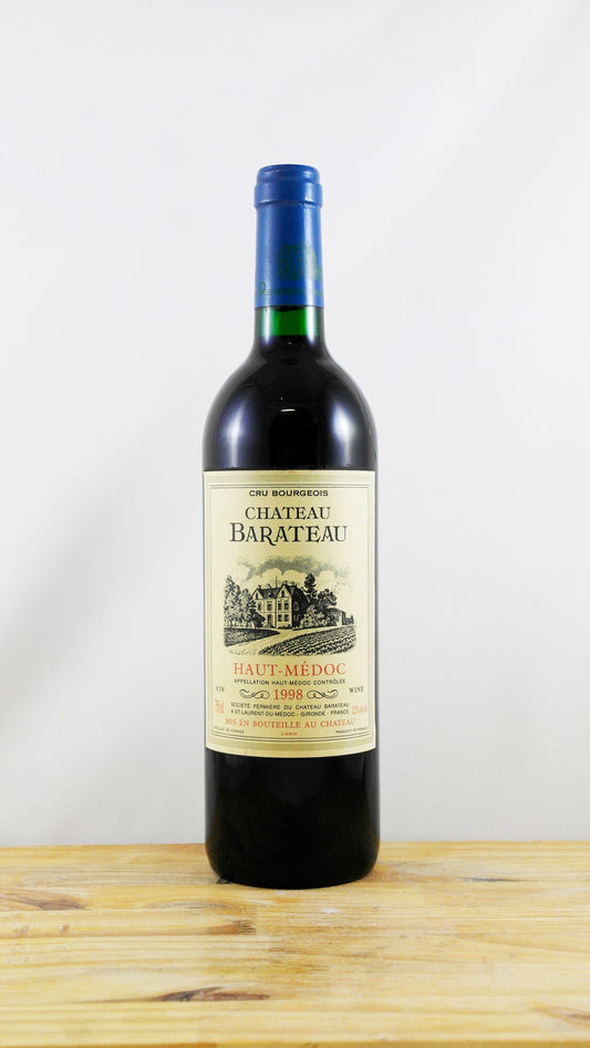 Vin Année 1998 Château Barateau