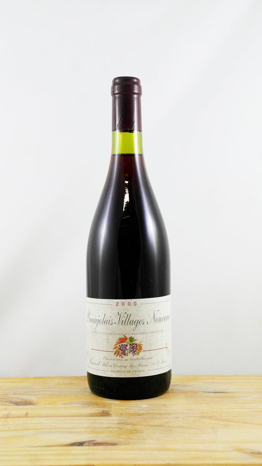 Vin Année 2000 Beaujolais-Villages Nouveau 