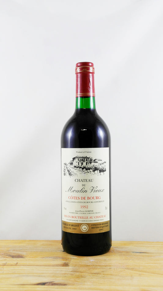 Vin Année 1992 Château Du Moulin Vieux