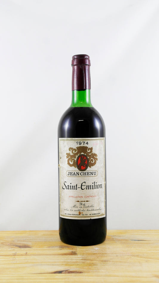 Vin Année 1974 Jean Chenu