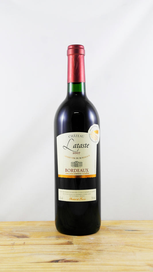 Vin Année 2007 Château Lataste