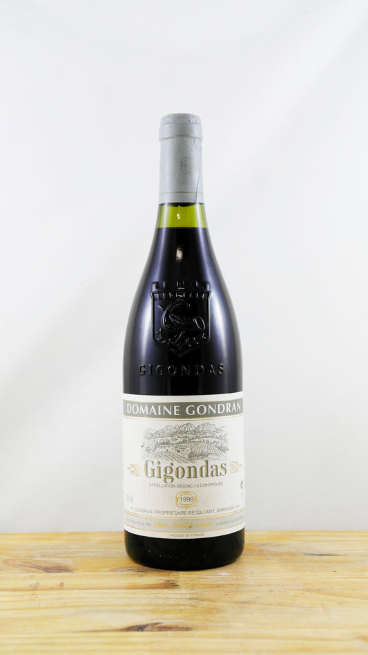 Vin Année 1998 Domaine Gondran