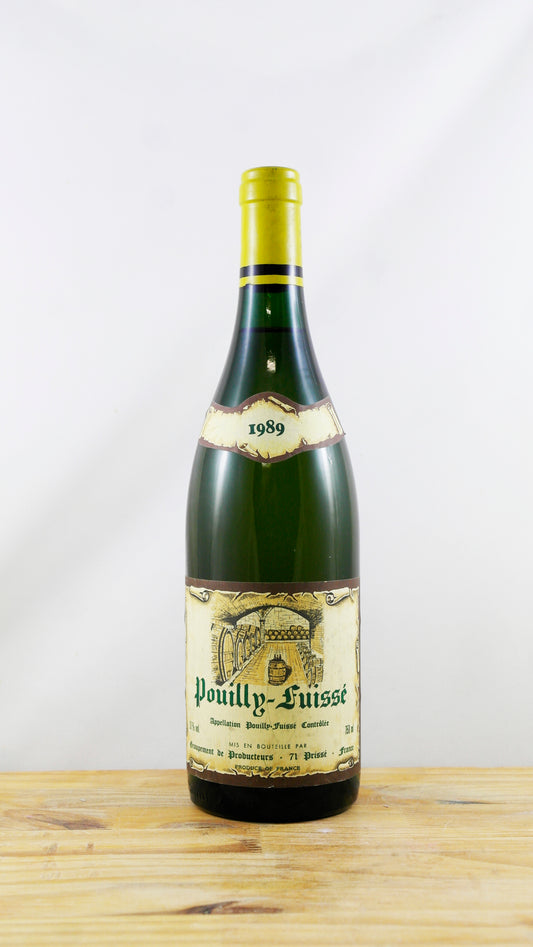 Vin Année 1989 Pouilly-Fuissé
