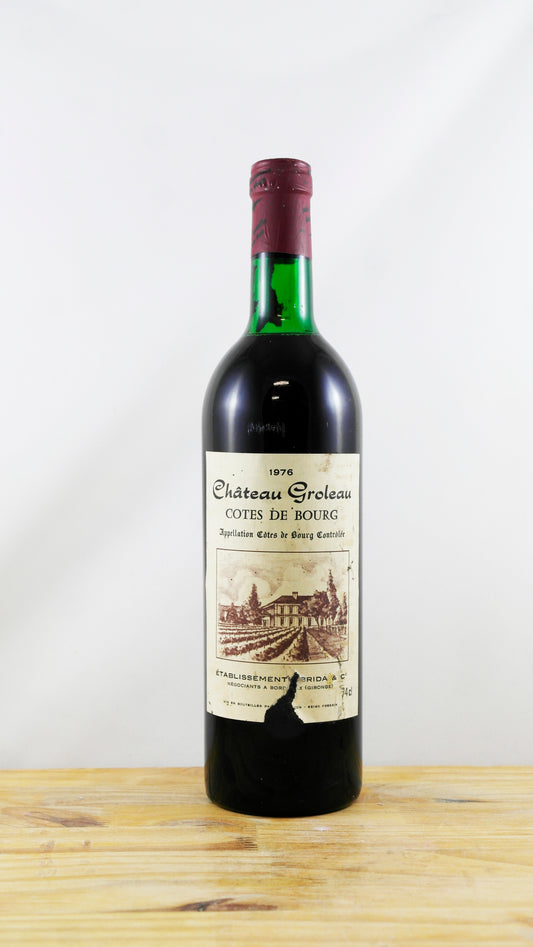 Vin Année 1976 Château Groleau
