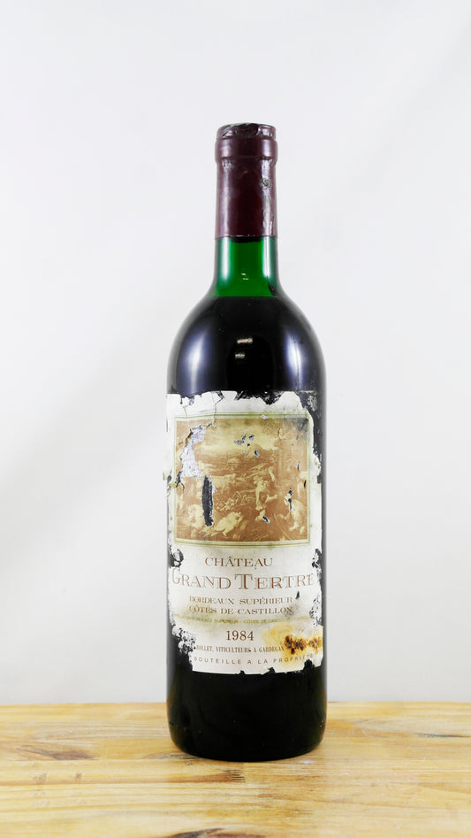 Vin Année 1984 Château Grand Tertre