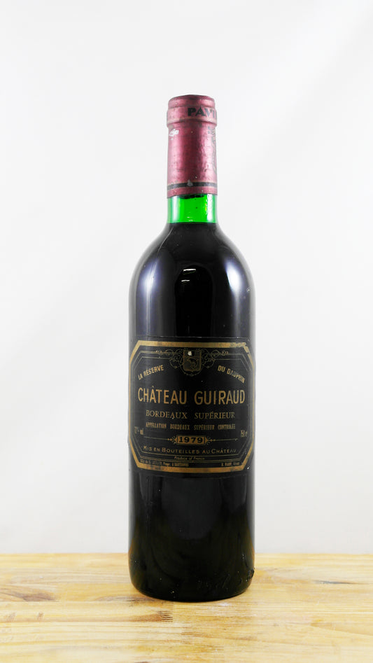 Vin Année 1979 Château Guiraud