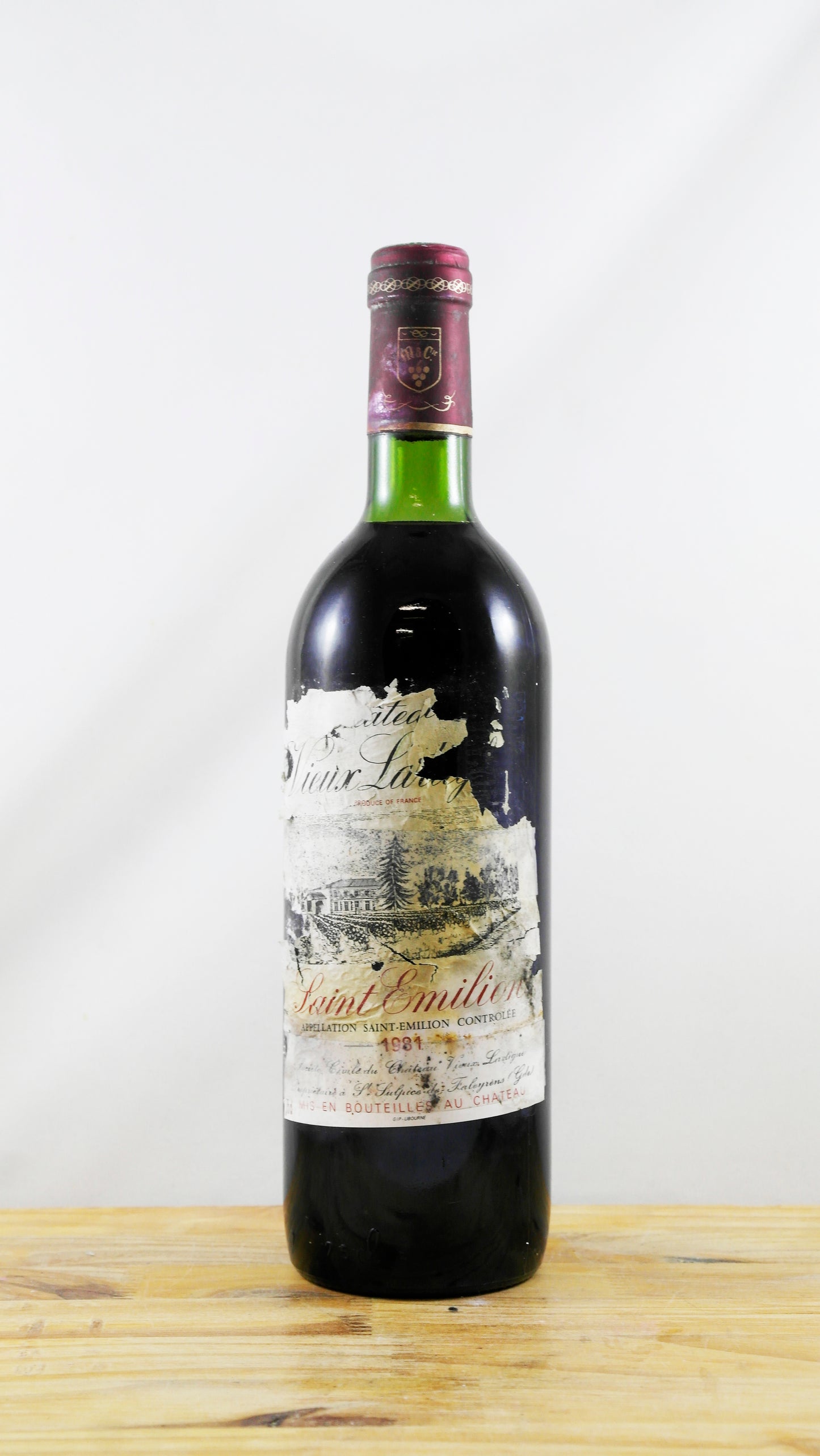 Vin Année 1981 Château Vieux Latigue