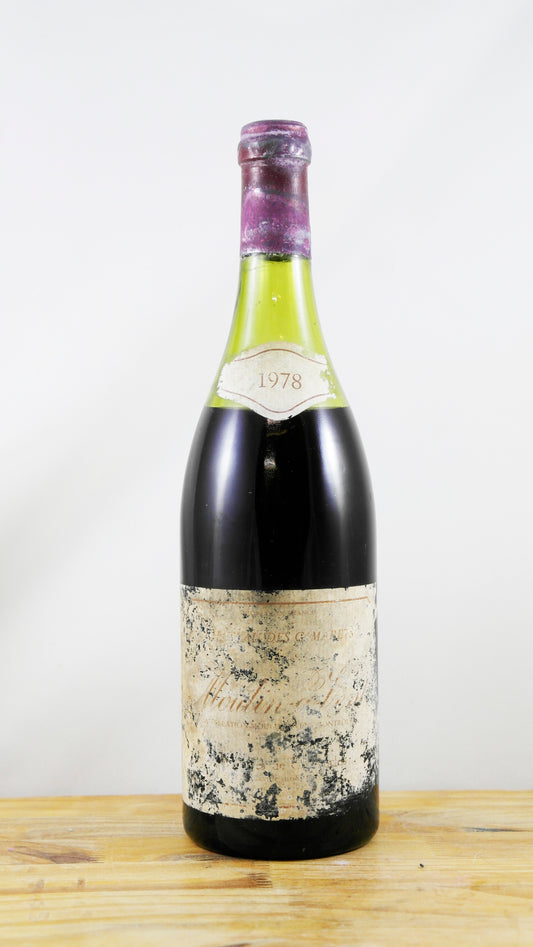 Vin Année 1978 Moulin à Vent des Château des Gimarets