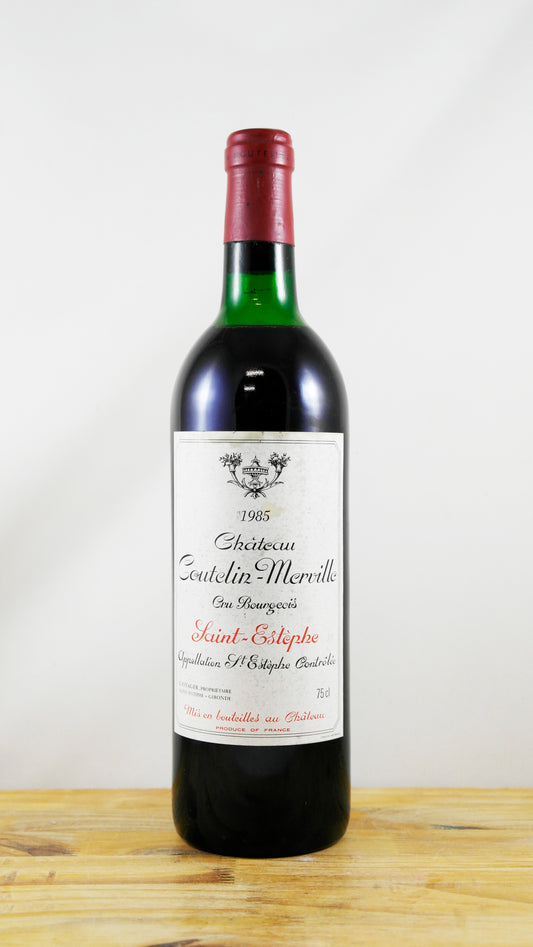 Vin Année 1985 Château Coutelin-merville