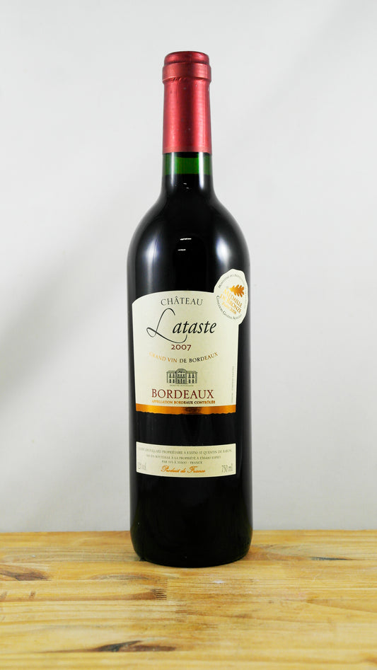 Vin Année 2007 Château Lataste