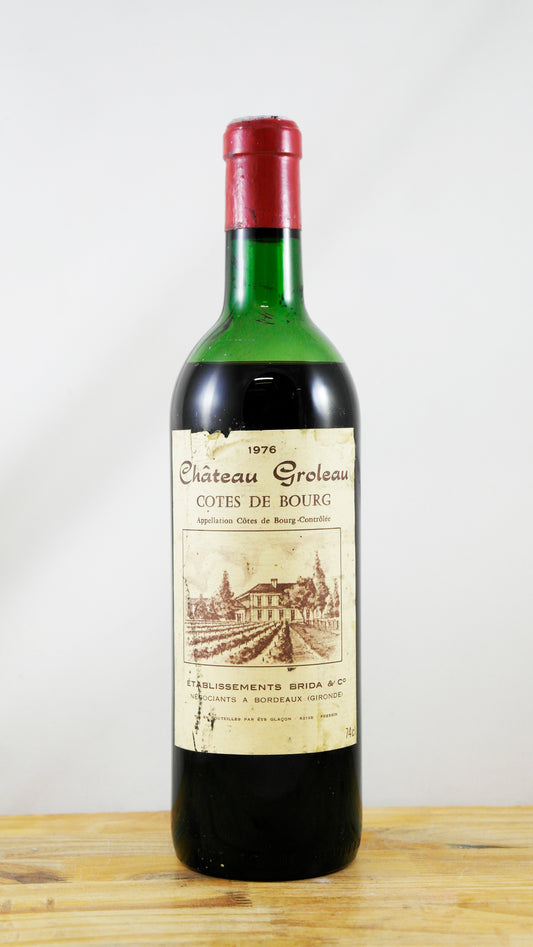 Vin Année 1976 Château Groleau
