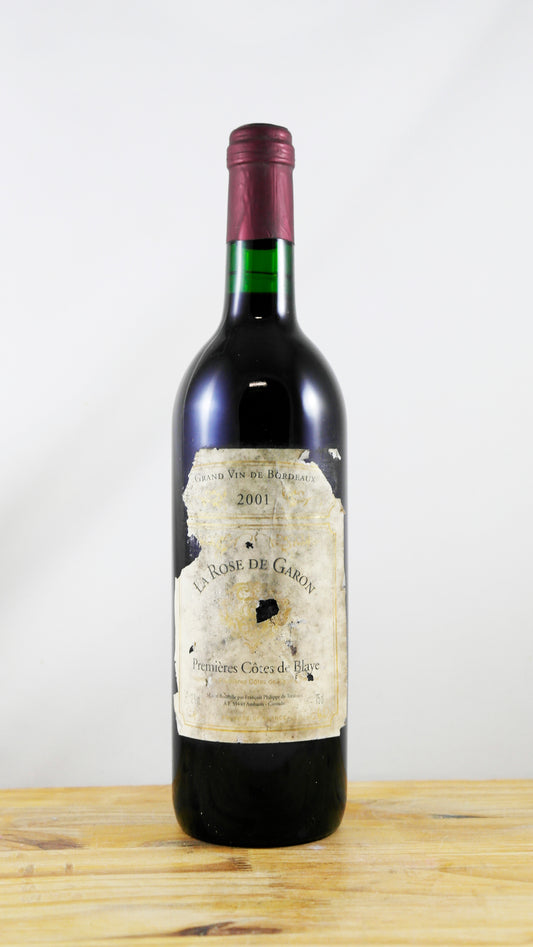 Vin Année 2001 La Rose de Garon