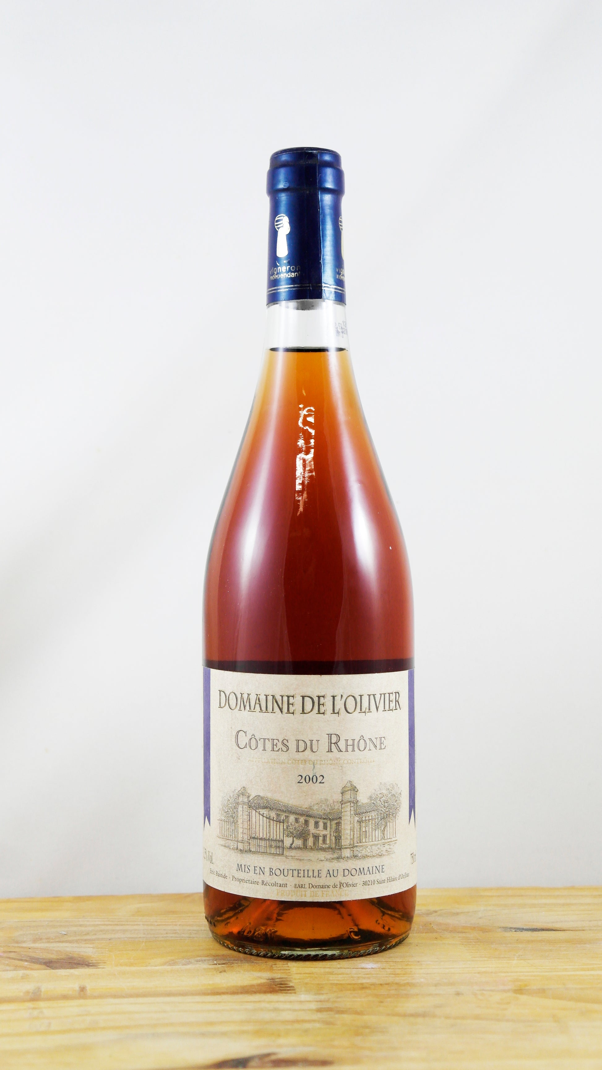 Vin Année 2002 Domaine de l'Olivier