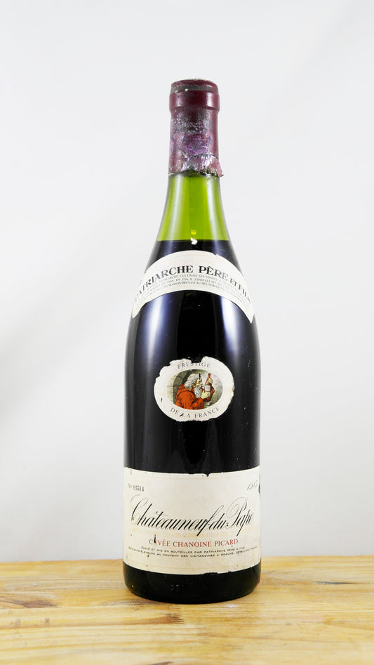 Vin Année 1985 Patriache Père et Fils 