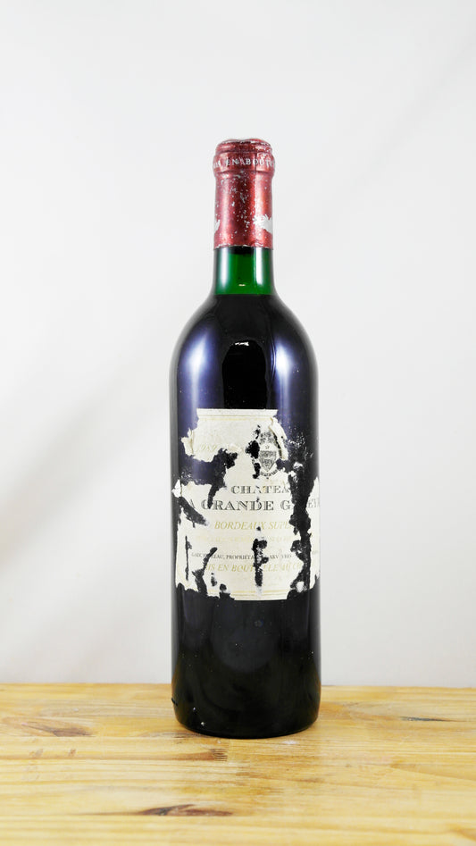 Vin Année 1989 Château Grande G