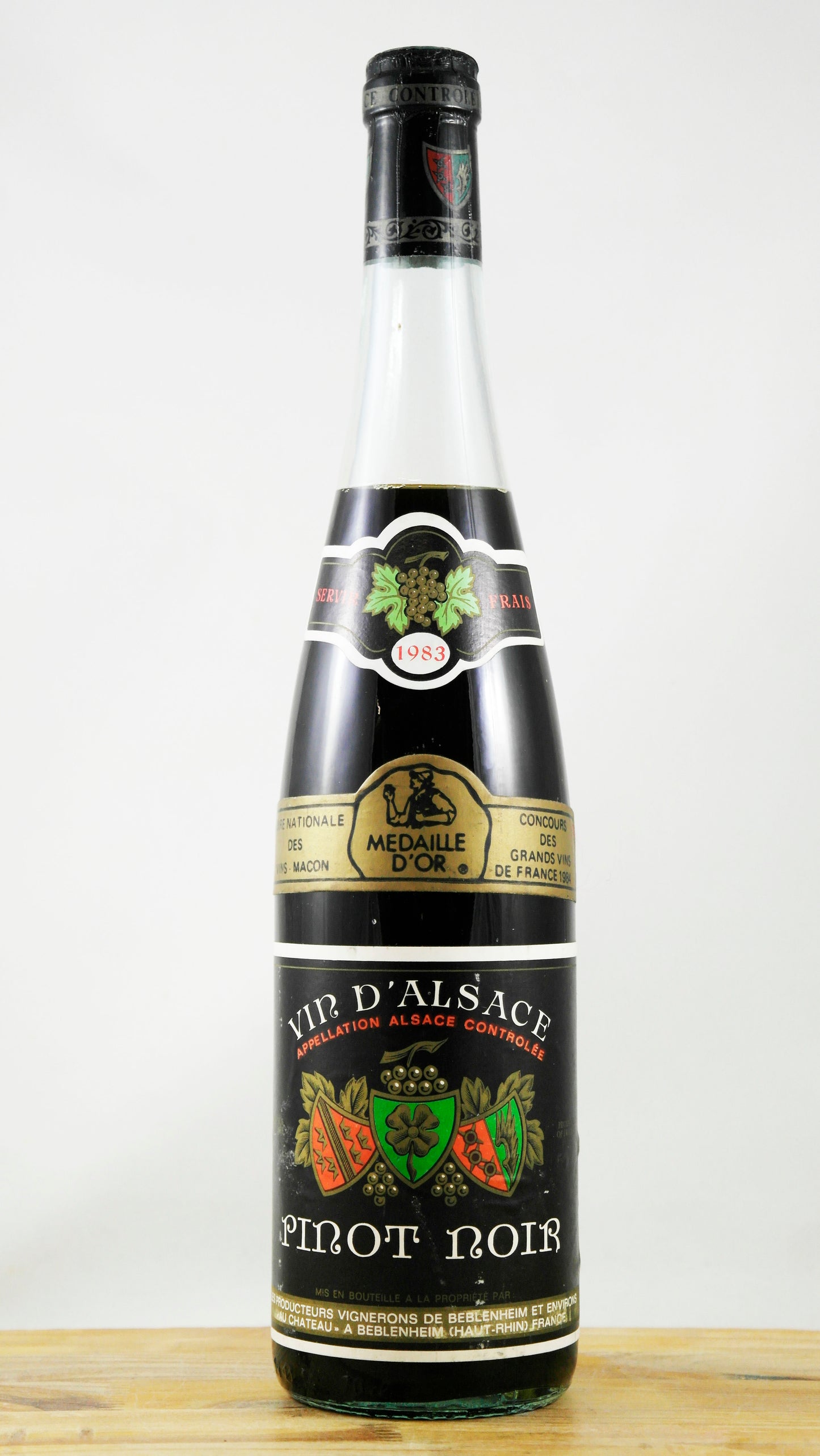 Vin Année 1983 Les Vignerons de Beblenheim